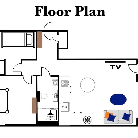 Luxury Floor, Balcony And Easy 24h Check-in Апартаменты *